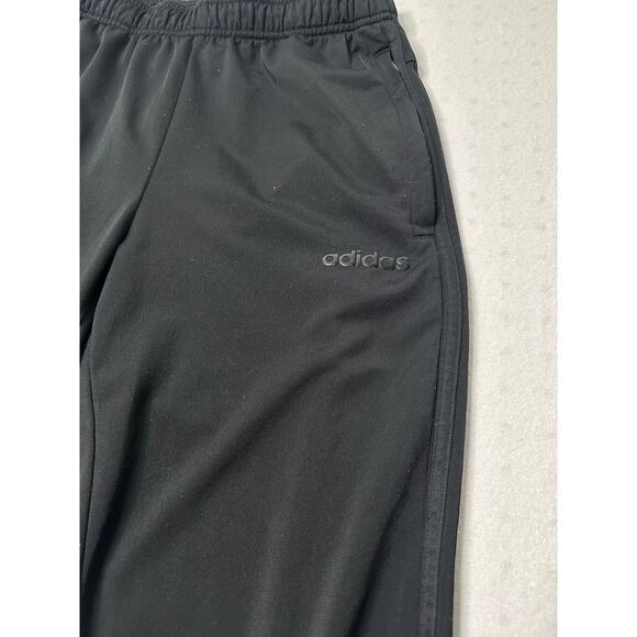 Adidas Primegreen Essentials 3-Stripes Jogger Pants Men’s Medium Black Cuffed - Picture 1 of 7